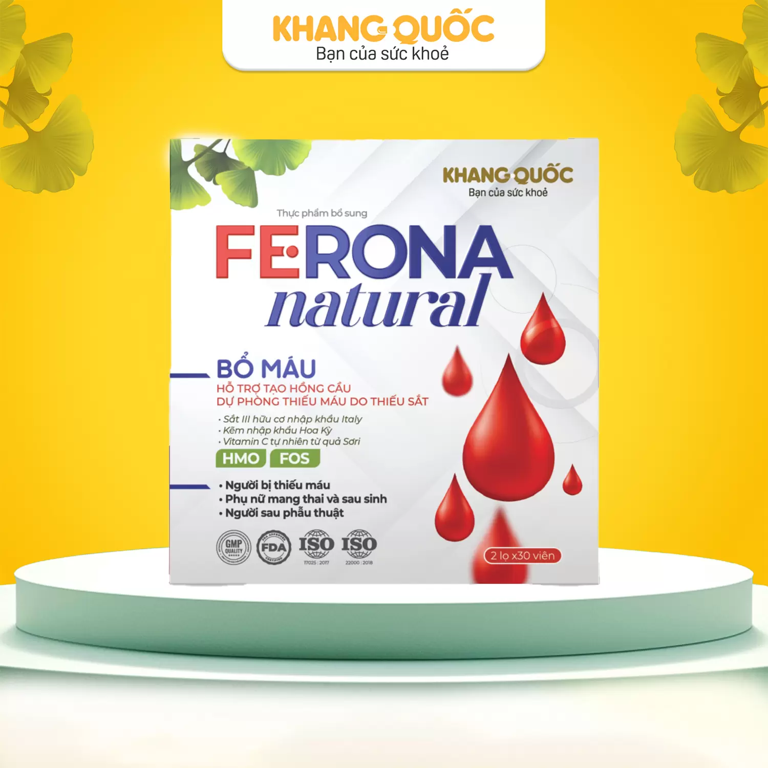 Bổ Máu Ferona Natural