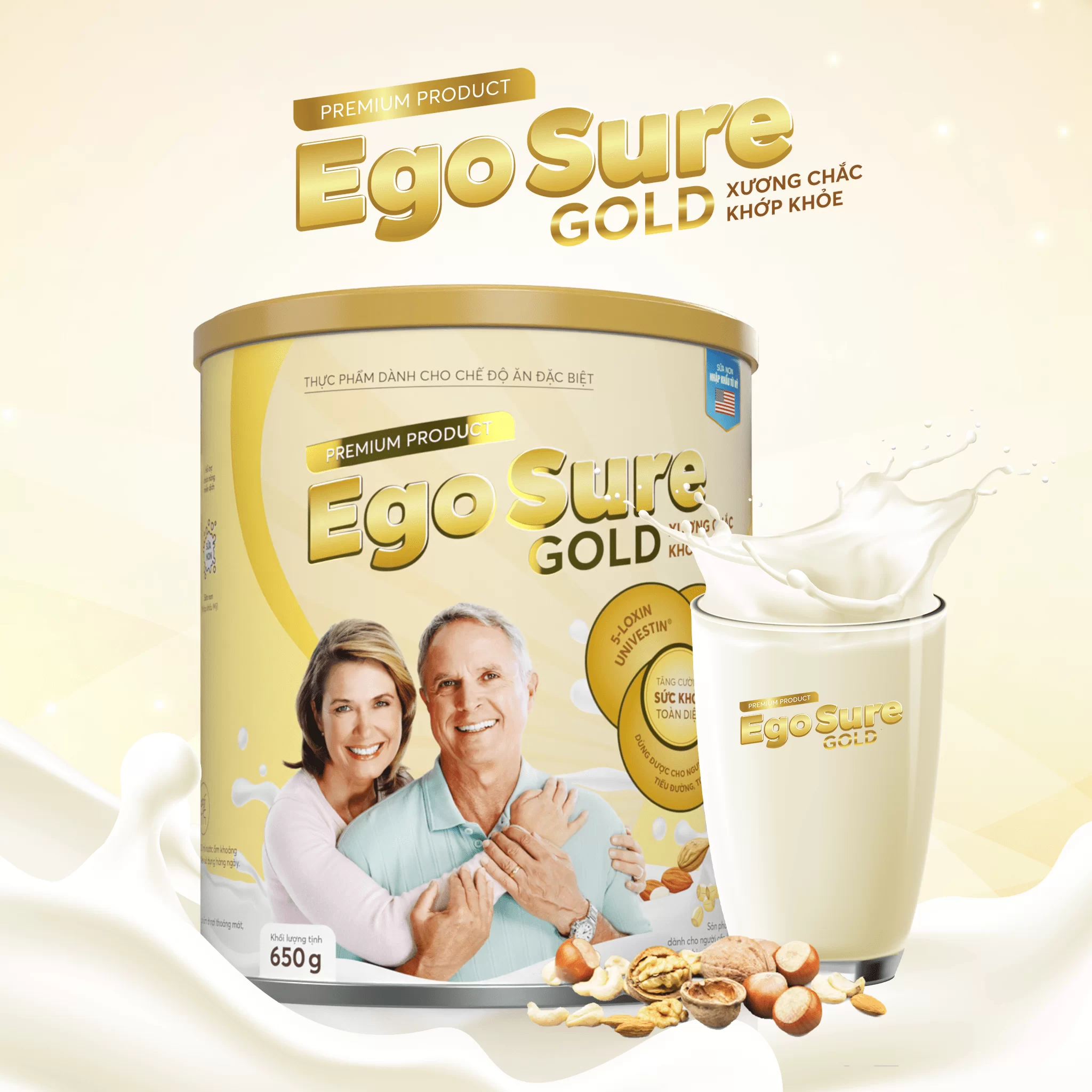Sữa Hạt EgoSure Gold 650g 2