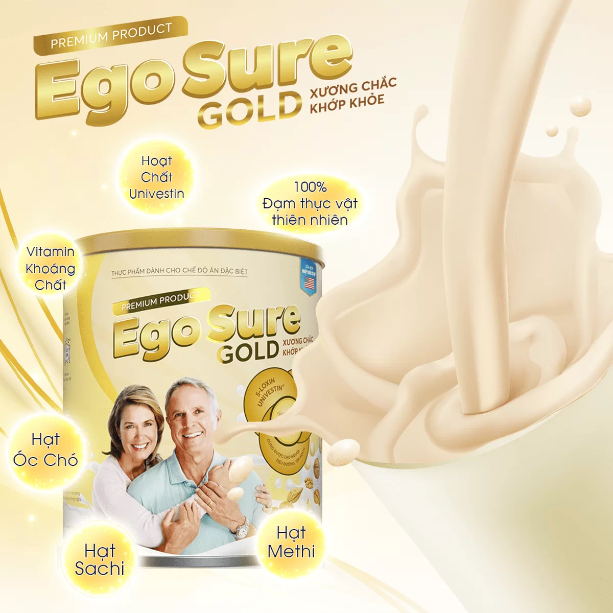 Sữa Hạt EgoSure Gold 650g 4