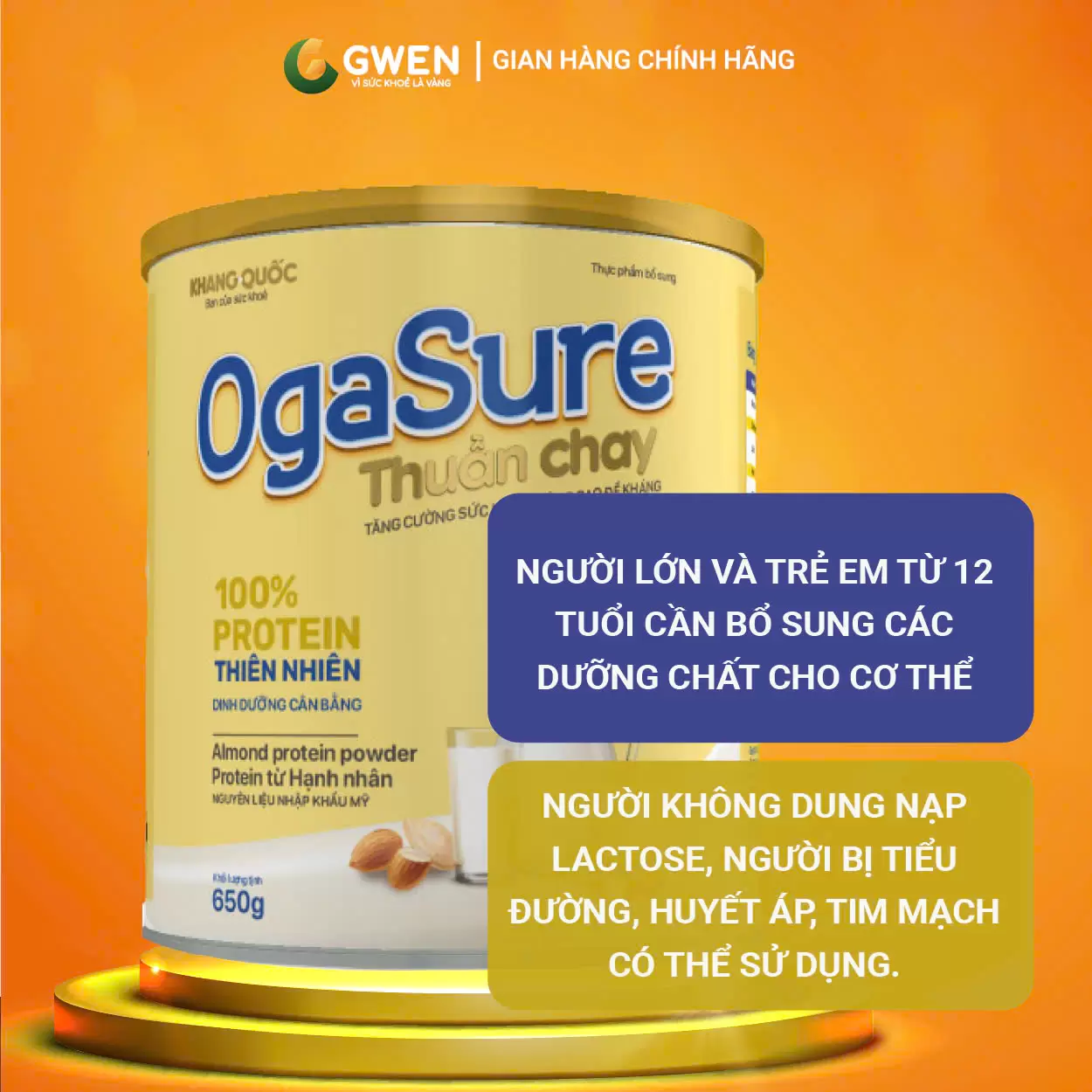 Sữa Hạt Thuần Chay OgaSure 3